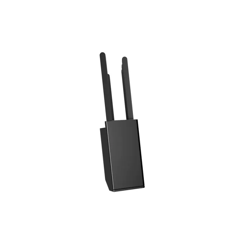 Tenda TX2L Pro bezvadu maršrutētājs Gigabit Ethernet divjoslu (2.4 GHz / 5 GHz) Melns