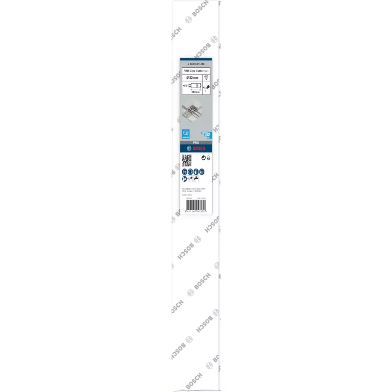 Bosch PRO Core Cutter wet, urbis, 3,2 cm, betons, 30 cm, 1,27 cm, blisteris