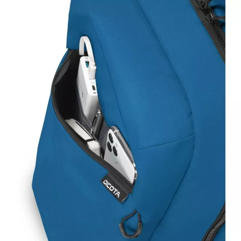 Ikdienas mugursoma DICOTA D32160-RPET zila poliesters Pilsētas 440mm