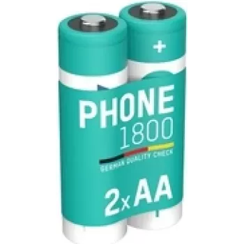 Ansmann ANS 1312-0038 - Dect NiMh akumulators AA Mignon 1600 mAh 2 gab. - Akumulators - Mignon (AA) (1312-0038)