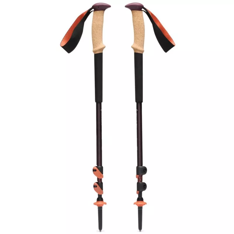 Melns Diamond Trail CorkTrekking Poles Fig