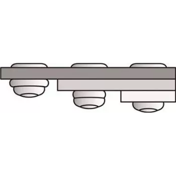 Aklā kniede GESIPA 4,8x10 mm alumīnija korpuss tērauda serdenis PolyGrip (MPN 6700144)