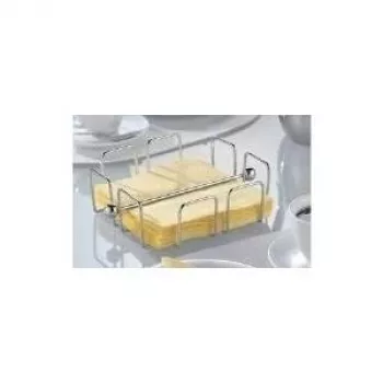 Salvešu turētājs Esmeyer Wire Chrome metāls standarta 1/4 salvetēm