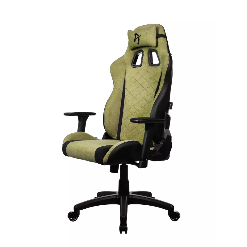 Arozzi mīksta auduma | spēļu krēsls | Avanti SoftFabric | sūnu zaļš