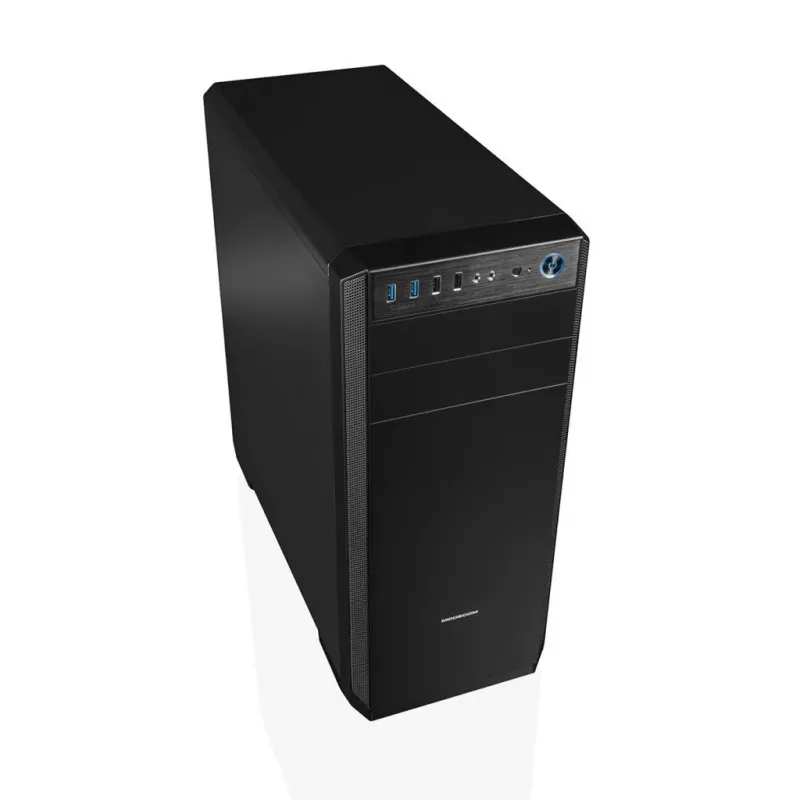 Datora korpuss Modecom Oberon Pro Midi-Tower Melns