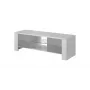 Cama TV statīvs WEST 42/130/42 balts/pelēks glancēts