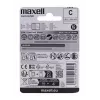 Vienreizēja baterija MAXELL LR14 (C) Alkaline 1.5 V, 2 gab., blistera iepakojums