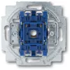 Viena pola slēdža modulis Busch-Jaeger 2020 US-206, 1P, 10 A, 250 V, zili metālisks, 71×71×25 mm