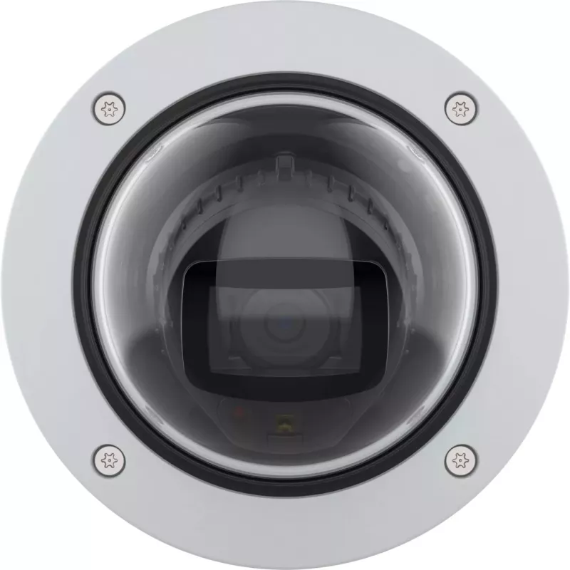 IP kupola drošības kamera AXIS P3278-LV — 3840×2160, iekštelpām/ārtelpām, griestiem/sienai, 103° HFOV, 1/1,8 collu CMOS