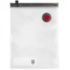 Vakuumēšanas kastes ZWILLING 36807-007-0, plastmasas taisnstūrveida pārtikas trauks, 1,1 l & 2,3 l, hermētiski noslēdzams vāks, noņemams, caurspīdīgi balts