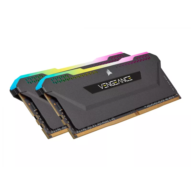 DDR4 Vengeance RGB PRO SL 16GB/3200 (2*8GB) Melns C16