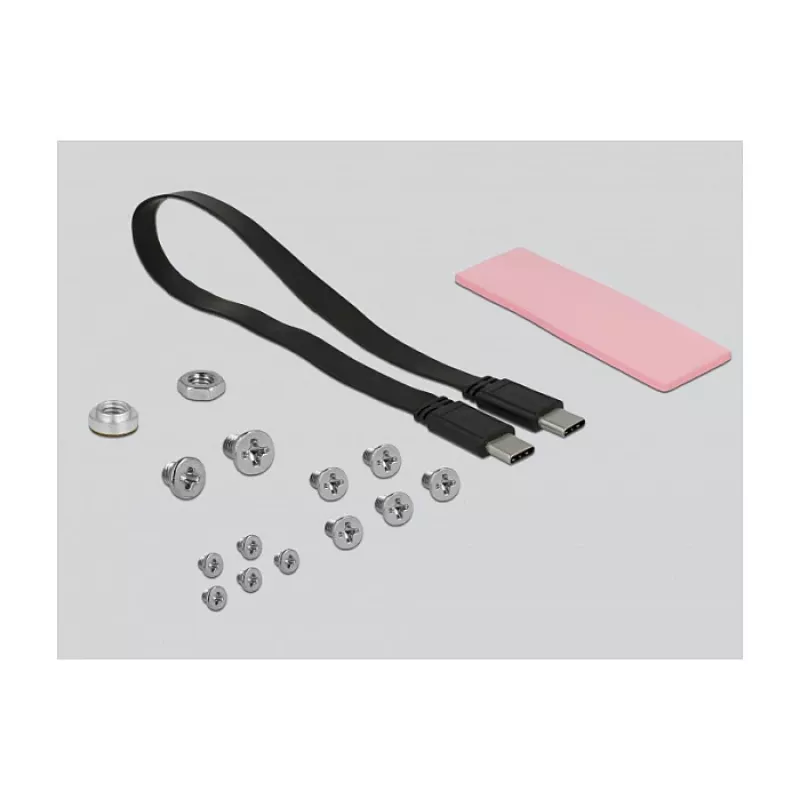 SSD korpuss DeLOCK 42609 Melns M.2