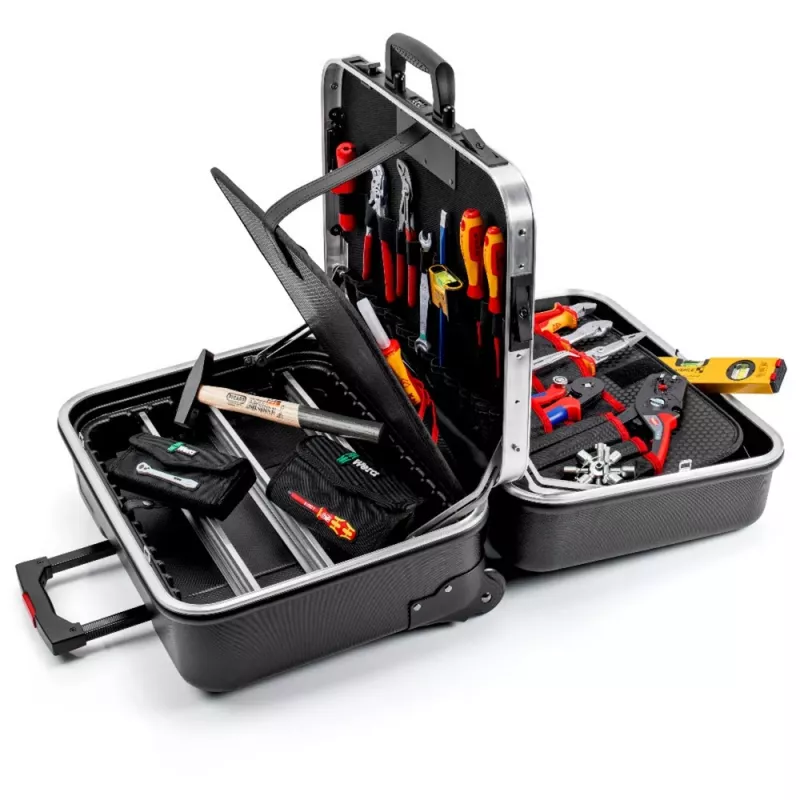 Knipex 00 21 41 mehāniķu instrumentu komplekts 63 instrumenti