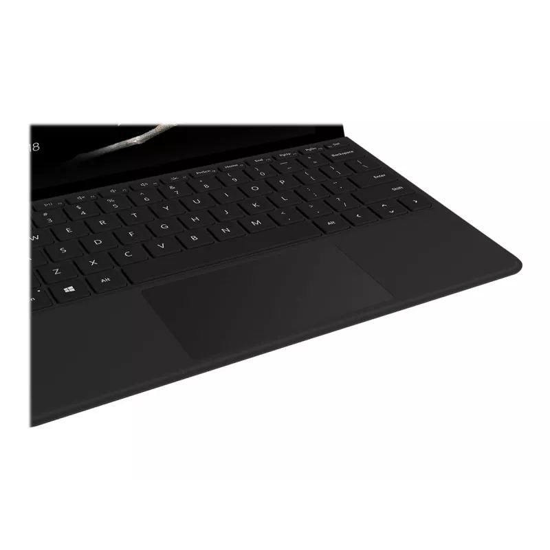 Microsoft Go Type Cover QWERTZ German Melns