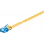 Tīkla kabelis Goobay RJ-45 CAT6a 0.5m dzeltens