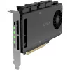 Mobilā plaukta adaptera karte icy dock MB204MP-1B — 4 × M.2 NVMe SSD karstās nomaiņas mobilais plaukts