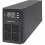 Qoltec 52281 nepārtrauktās barošanas avots (UPS) Dubultās pārveidošanas (Online) 2 kVA 2000 W 3 × F tipa kontaktligzdas
