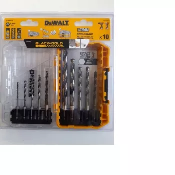 Metāla urbju komplekts DeWalt DT20620-QZ 10 gab. HEX 1/4