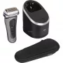 Braun Series 9 Pro+ 9565cc mitrais un sausais folijas skuveklis ar trimeri Metallic