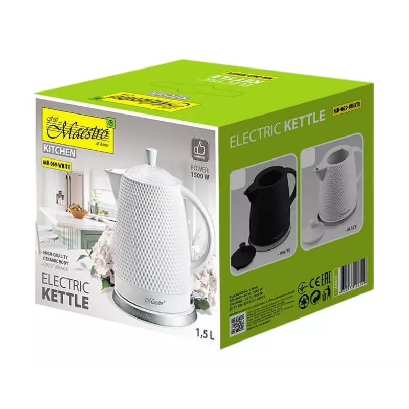 Electric kettle Feel Maestro 1.5 L 1200 W balta