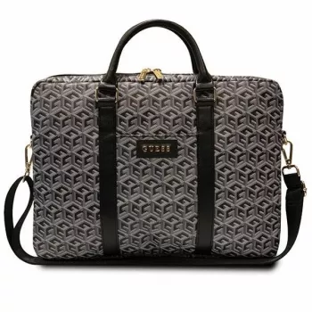 Guess GCube Stripes Bag 16 inch klēpjdatoram Melns - GUCB15HGCFSEK