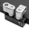 EK Water Blocks EK-Quantum Torque G1/4 collu dubultā pagarinājuma nobīde MF 21 - Satin Titanium