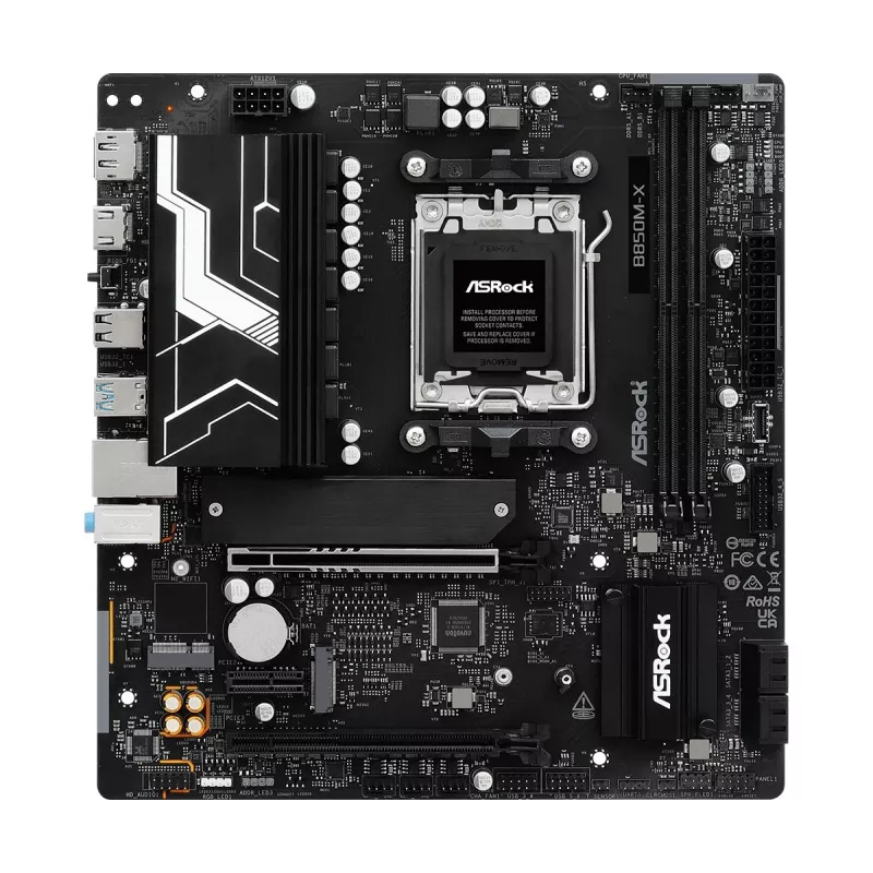 ASRock B850M-X R2.0 AM5 Micro-ATX mātesplate