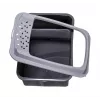 Kaķu kastīte DIAMENTIQ Bonita pelēka plastmasas 571×392×209 mm, 1 kg