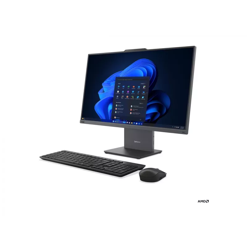 All-in-One dators Lenovo ThinkCentre neo 55a 24 Gen 6 Touch 23,8 collu FHD, AMD Ryzen 5 220, 16GB RAM, 512GB SSD, AMD Radeon 740M, Windows 11 Pro, angļu tastatūra, Luna pelēka, 3 gadu garantija
