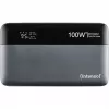 Ārējais akumulators INTENSO 7350050 — 20000 mAh, 1× USB-A + 2× USB-C, 100 W kopējā jauda, melns/pelēks