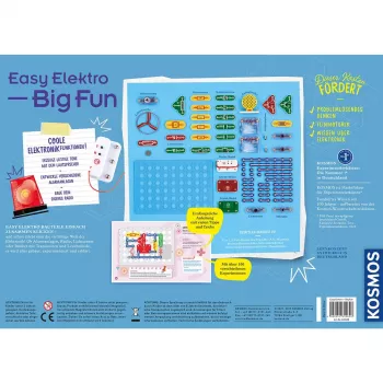 Kosmos Easy Elektro - lieliski jautri, Elektronikas komplekts, Elektrība, 8 gadi, Daudzkrāsaina