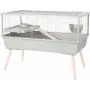 Cage ZOLUX Neolife 100 zaļš — koka būris maziem mājdzīvniekiem 990×760×540 mm, 15 mm stieņu atstarpe