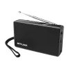 Muse | M-030R | 2 joslu portatīvais radio | Melns