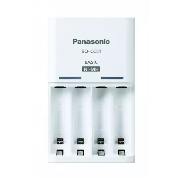 Battery charger PANASONIC Eneloop Basic BQ-CC51 + 4x AA 2000 mAh (K-KJ51MCD40E)