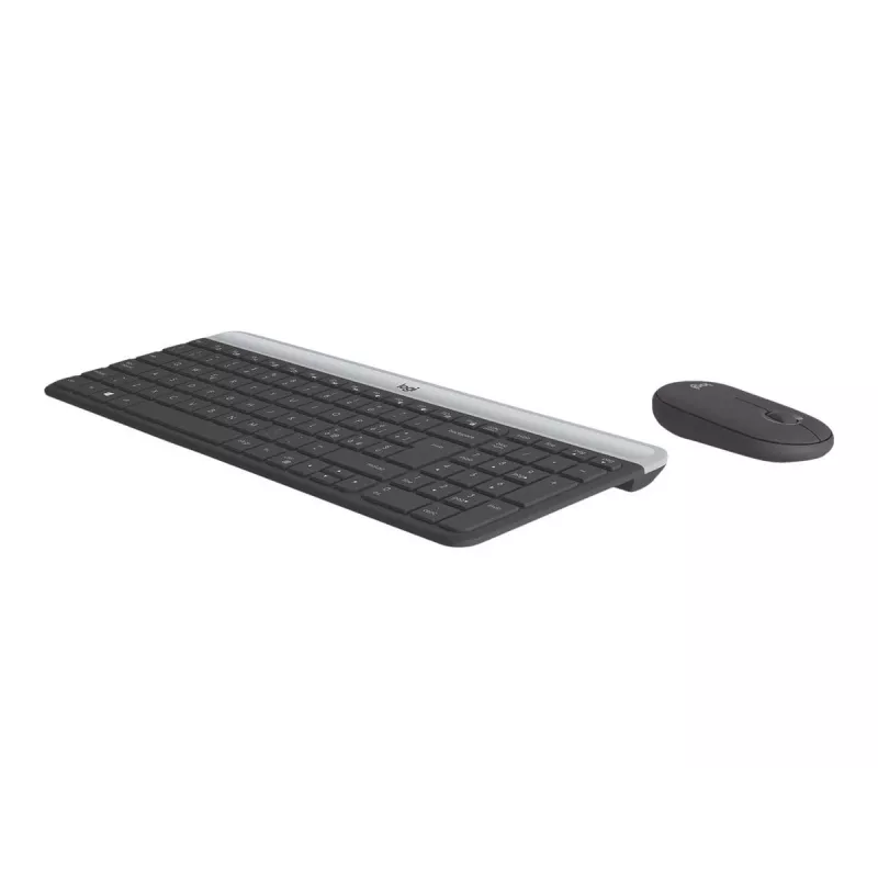 Tastatūras un peles komplekts Logitech MK470 plāns Combo