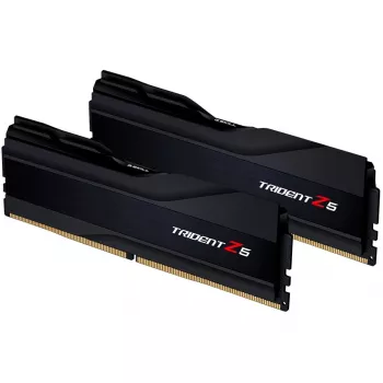 DIMM 32 GB DDR5-7600 (2x 16 GB) Dual-Kit, atmiņa melna, F5-7600J3646G16GX2-TZ5K, Trident Z5, INTEL XMP