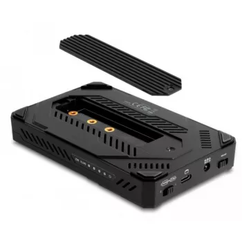 HDD/SSD korpuss DeLOCK 42020 Melns 2,5 collu USB Type-C 10 Gbit/s