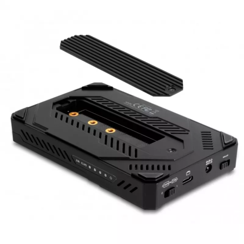 HDD/SSD korpuss DeLOCK 42020 Melns 2,5 collu USB Type-C 10 Gbit/s