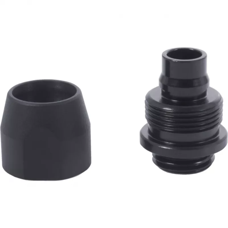 Armatūra Alphacool 17638 Alumīnijs Misiņš Melns 1.8 cm 2.4 cm