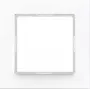 Sienas slēdžu pārsega plāksne JUNG AC 581 WW Balta, duroplasts, 84×84 mm
