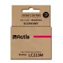 Tintes kasetne ACTIS KB-223M saderīga ar Brother LC223M, fuksīna, uz krāsvielām balstīta 10 ml, standarta ražība, viens iepakojums