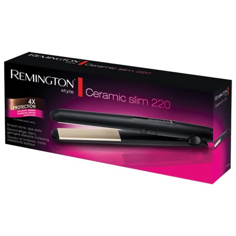 Remington S1510 matu veidošanas rīks Taisnojošais gludeklis Warm Melns 40 W