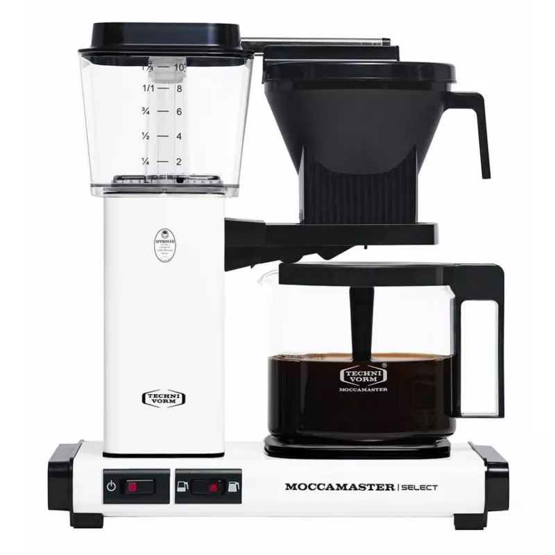 Moccamaster KBG Select kafijas automāts, matēti balts