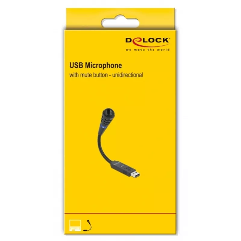 Klēpjdatora mikrofons DeLOCK 66499