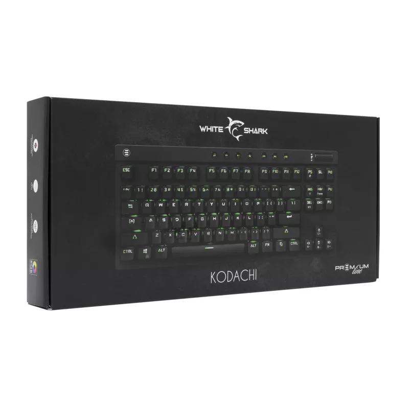 Spēļu tastatūra White Shark Premium Line Kodachi ESL-K1
