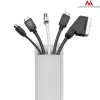 Kabeļu elastīgā caurule MACLEAN MCTV-575 grīdai, balta, 1,5 m, platums 43 mm, augstums 2,3–3,2 cm