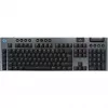 Logitech G G915 X LIGHTSPEED tastatūra spēlēm USB RF Bezvadu Bluetooth AZERTY franču melna