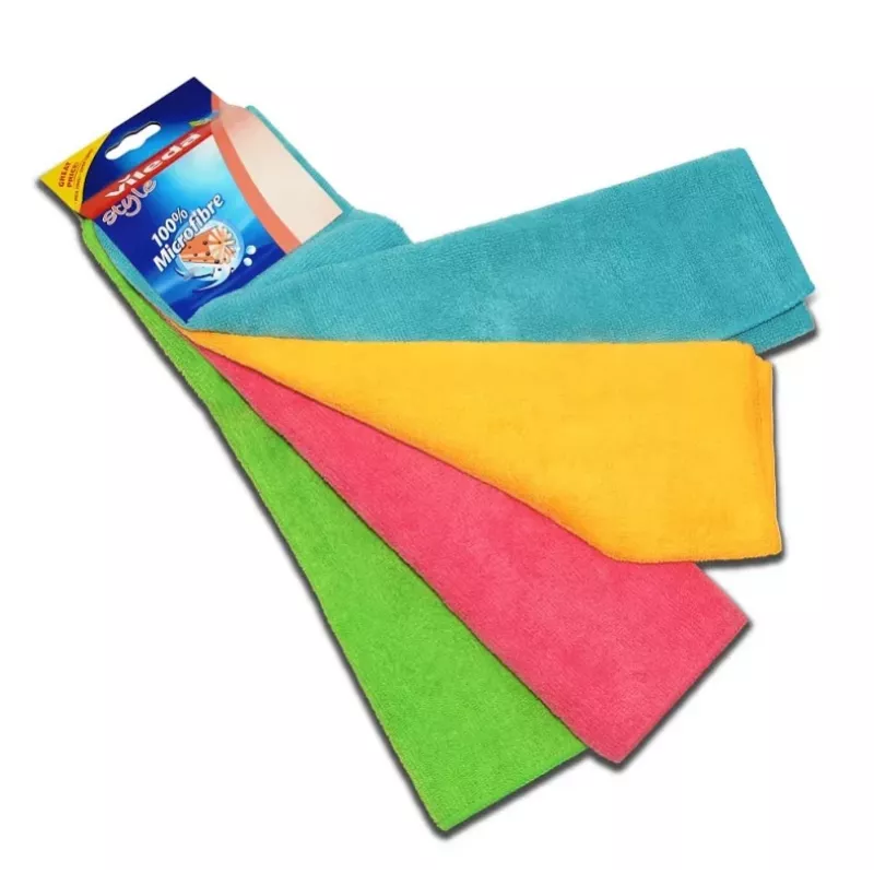 Tīrīšanas drāna Vileda Microfibre Cloth Colors Extra Large 4 gab.