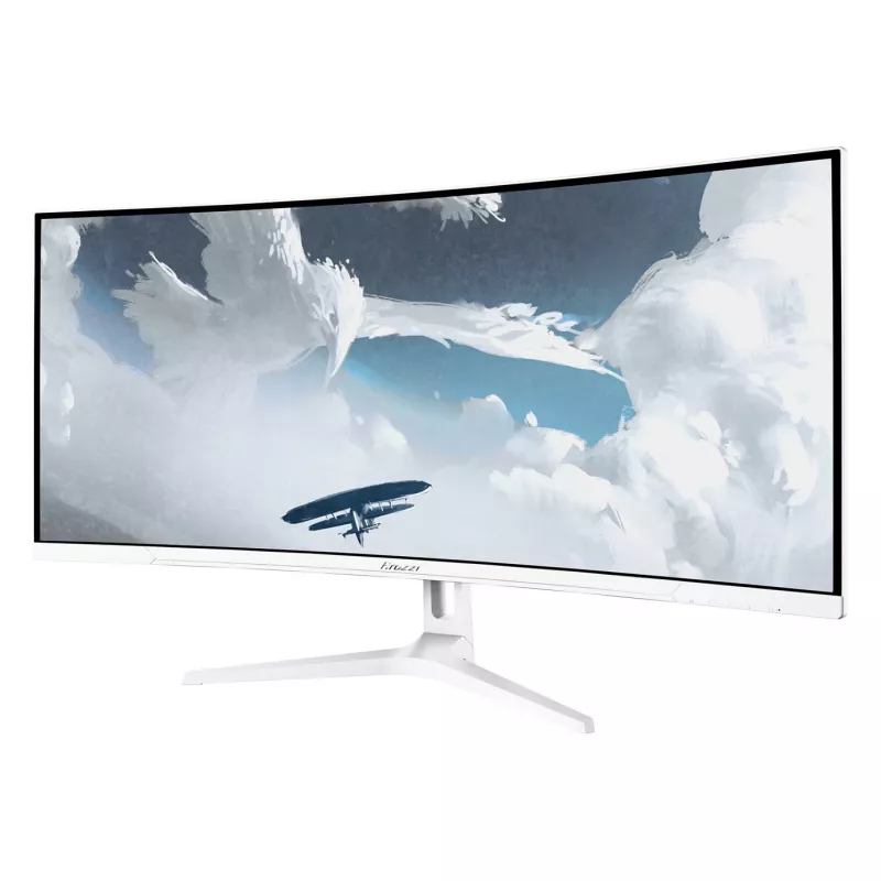 Izliekts monitors Arozzi Nova 34 collas (86,4 cm) VA LED 3440×1440 21:9 1 ms Balts