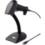 Renkforce 2D svītrkoda skeneris ar vadu 1D, 2D lāzera melns rokas skeneris USB (RF-3376032)